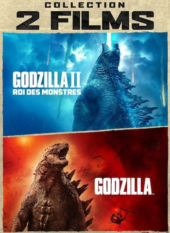 Pack godzilla et godzilla 2